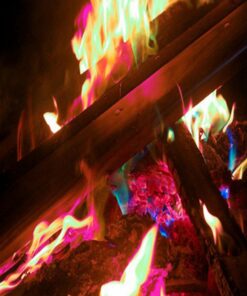 Feuerpulver, farbiges Feuer