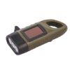 Kurbel-Taschenlampe mit Solar