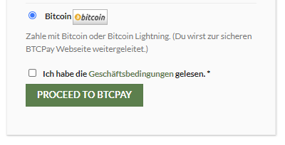 Bitcoin bezahlen Shop Schweiz