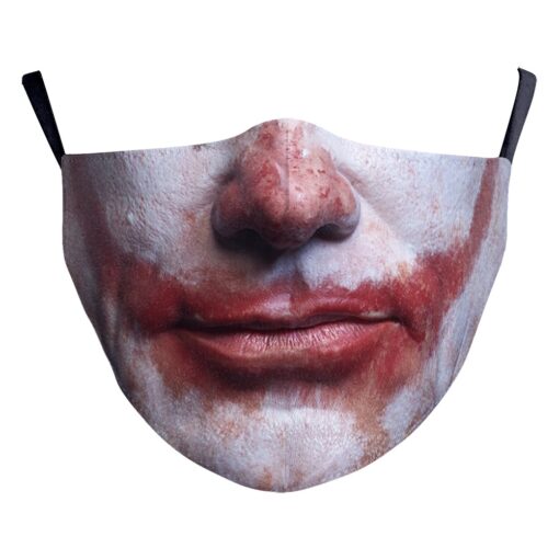 Stoffmaske mit 3D Sujets Halloween Gesichtsmaske Hygienemasken Schweiz