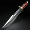 Buschmesser Bowie Messer graviert