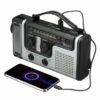 Handkurbel Notfall-Radio mit LED Taschenlampe
