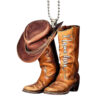 Cowboy Anhänger personalisiert mit Name kaufen