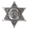 Western Gürtelschnalle Sheriff-Stern kaufen