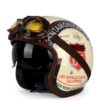 Chopper Helm Vintage mit Brille Schweiz